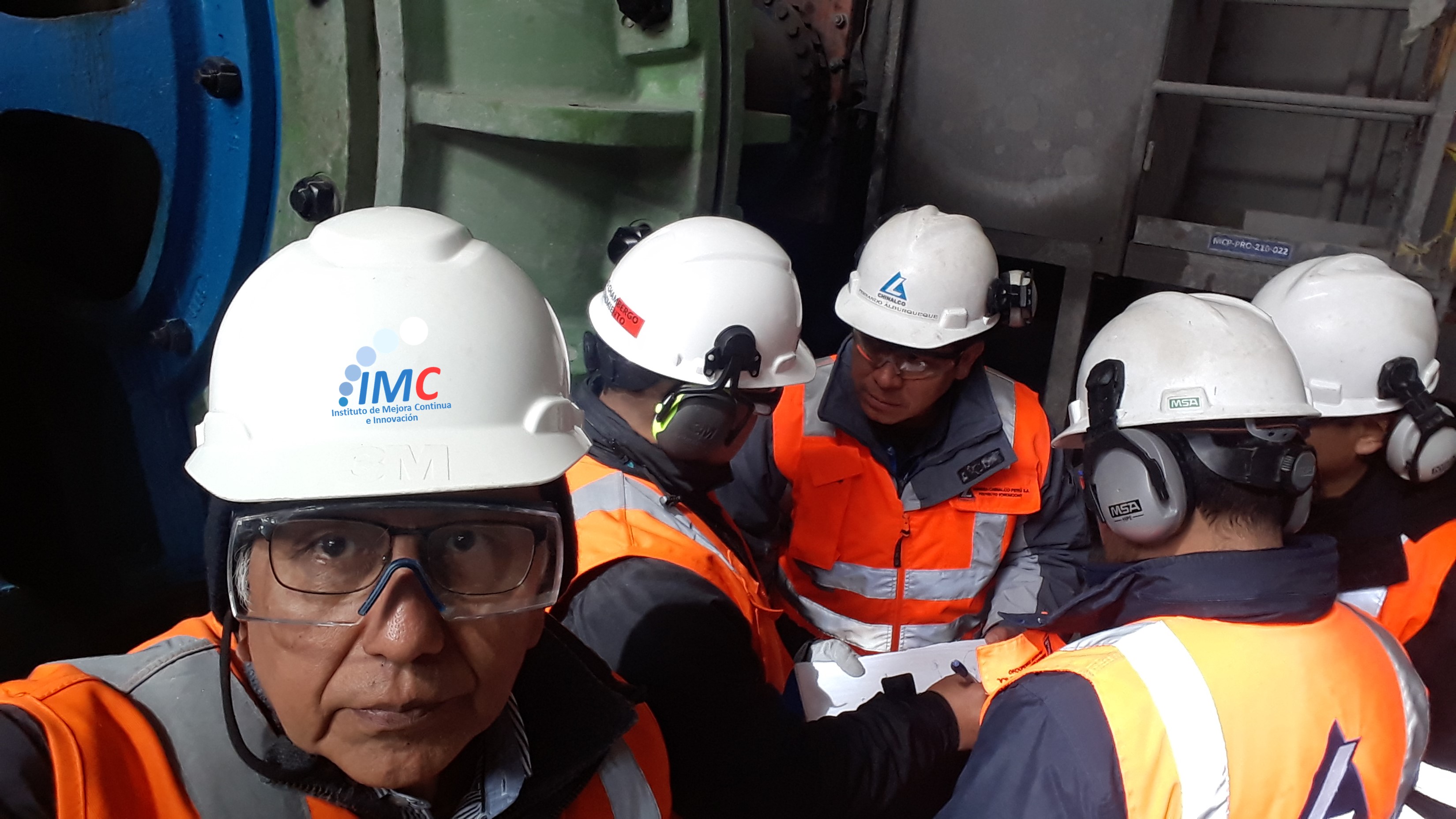 Actividad Gemba en CHINALCO