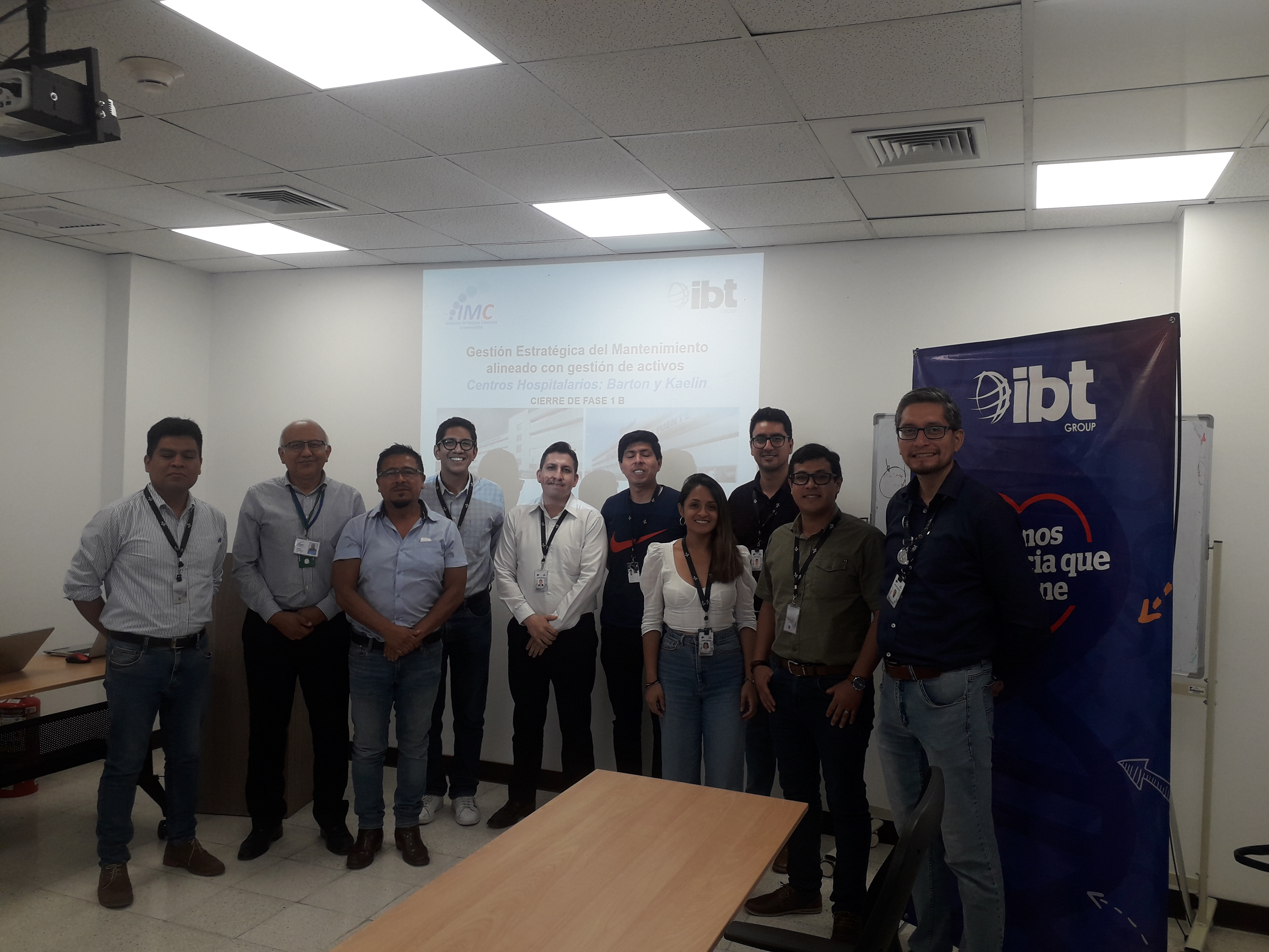 Experiencia de trabajo en hospitales administrados por IBT
